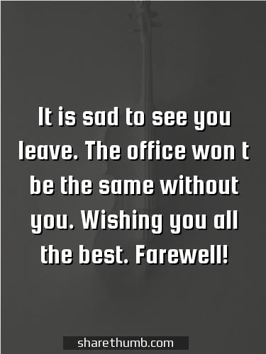 farewell message to your students